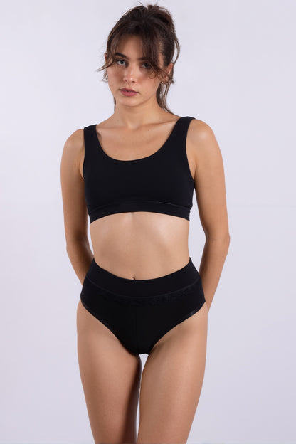 Dollcini, chiloți damă cu talie înaltă, 95% bumbac + spandex - multicolor, pachet de 6 bucăți, 69352