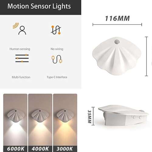 Dollcini Home Motion Sensor LED Lamp – Multiple Variations