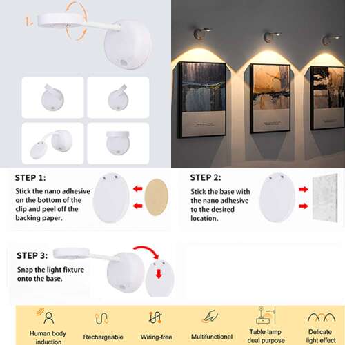 Dollcini Home Motion Sensor LED Lamp – Multiple Variations