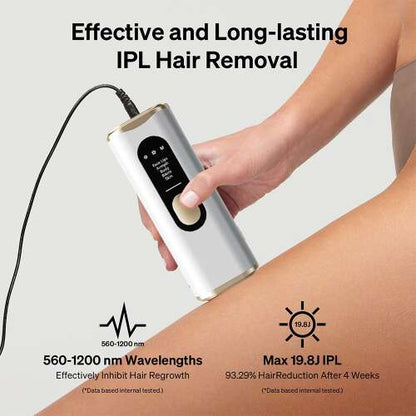 Dollcini IPL Epilator cu Laser – Tehnologie Gheață Rece, Pentru Întregul Corp