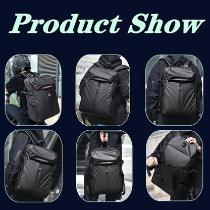 Rucsac pentru laptop Dollcini – impermeabil, cu capacitate mare, pentru laptop de 15.6”, modern și practic (unisex)