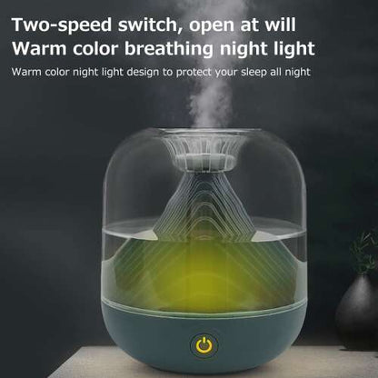 Dollcini Home Humidifier – Warm Light Aromatherapy Essential Oil Diffuser Decor