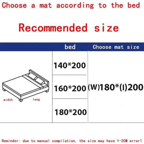 Dollcini Home Bamboo Cooling Mattress – Breathable Summer Insert