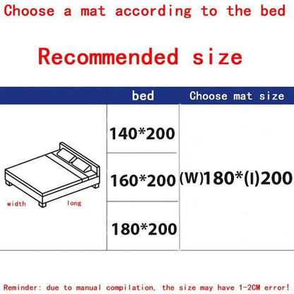 Dollcini Home Bamboo Cooling Mattress – Breathable Summer Insert