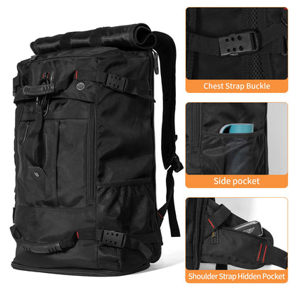 Dollcini Rucsac de Călătorie pentru Bărbați – Capacitate Mare, Rezistent la Apă, cu Port USB