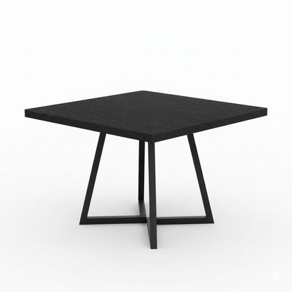 Dollcini Home Modern Dining Table, 80x80 cm – For Small Spaces, Available in Multiple Colors