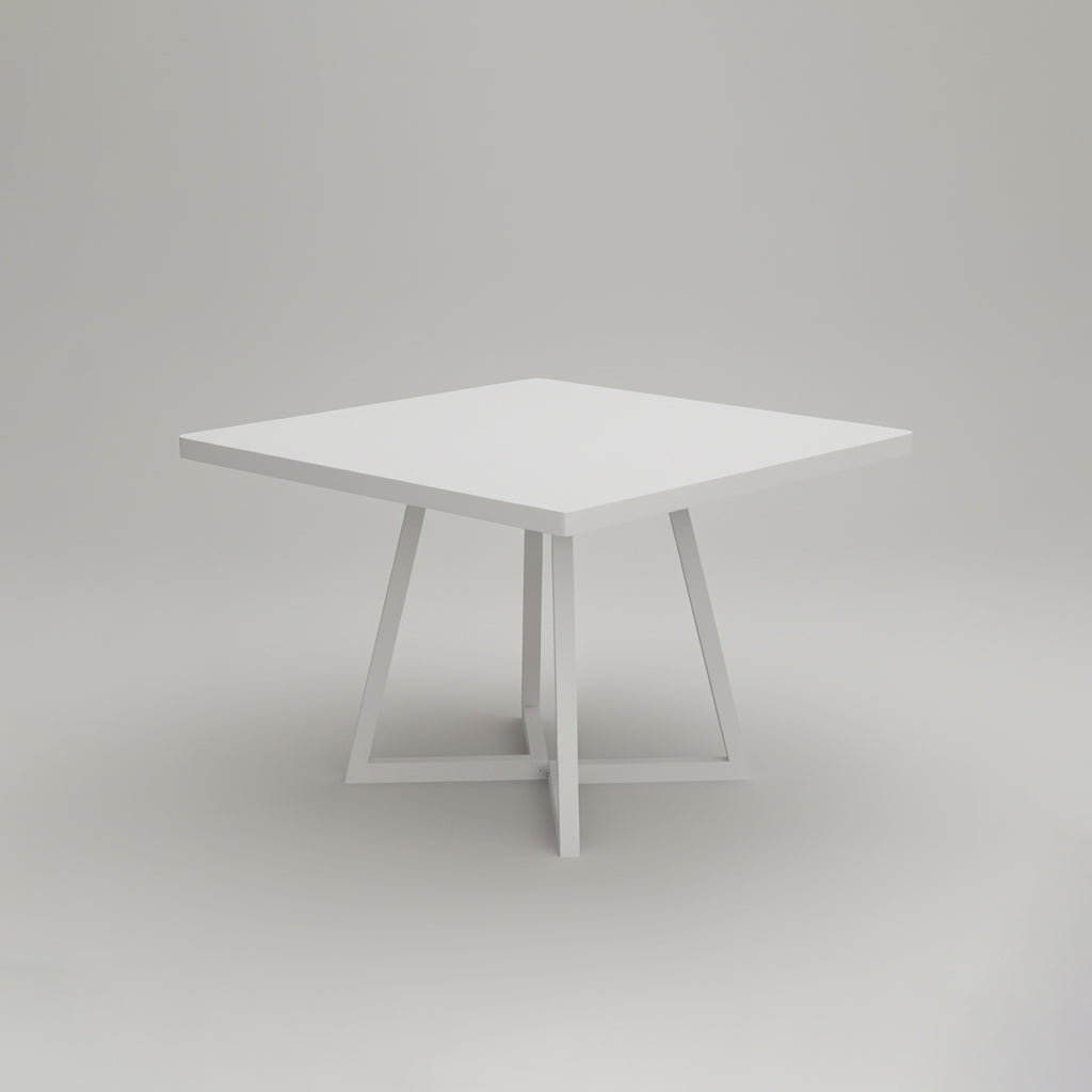 Dollcini Home Modern Dining Table, 80x80 cm – For Small Spaces, Available in Multiple Colors