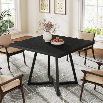 Dollcini Home Modern Dining Table, 80x80 cm – For Small Spaces, Available in Multiple Colors
