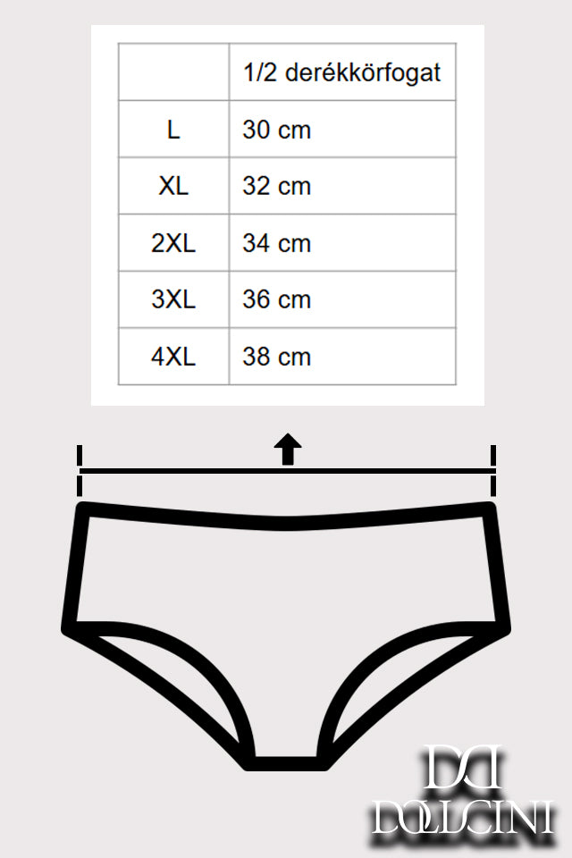 Dollcini, Classic Women's Panties, Brazilian Women's Panties, Floral Lace Women's Panties, 95% Cotton + Spandex - Multicolor, Pack of 6, 8972