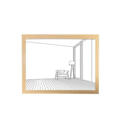 Dollcini Home LED Illuminated Wall Art – USB, Wooden Frame Decor