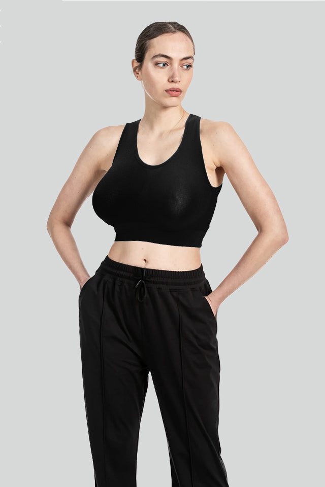 Dollcini Seamless Women's Sports Bra - Comfortable, 3-Pack