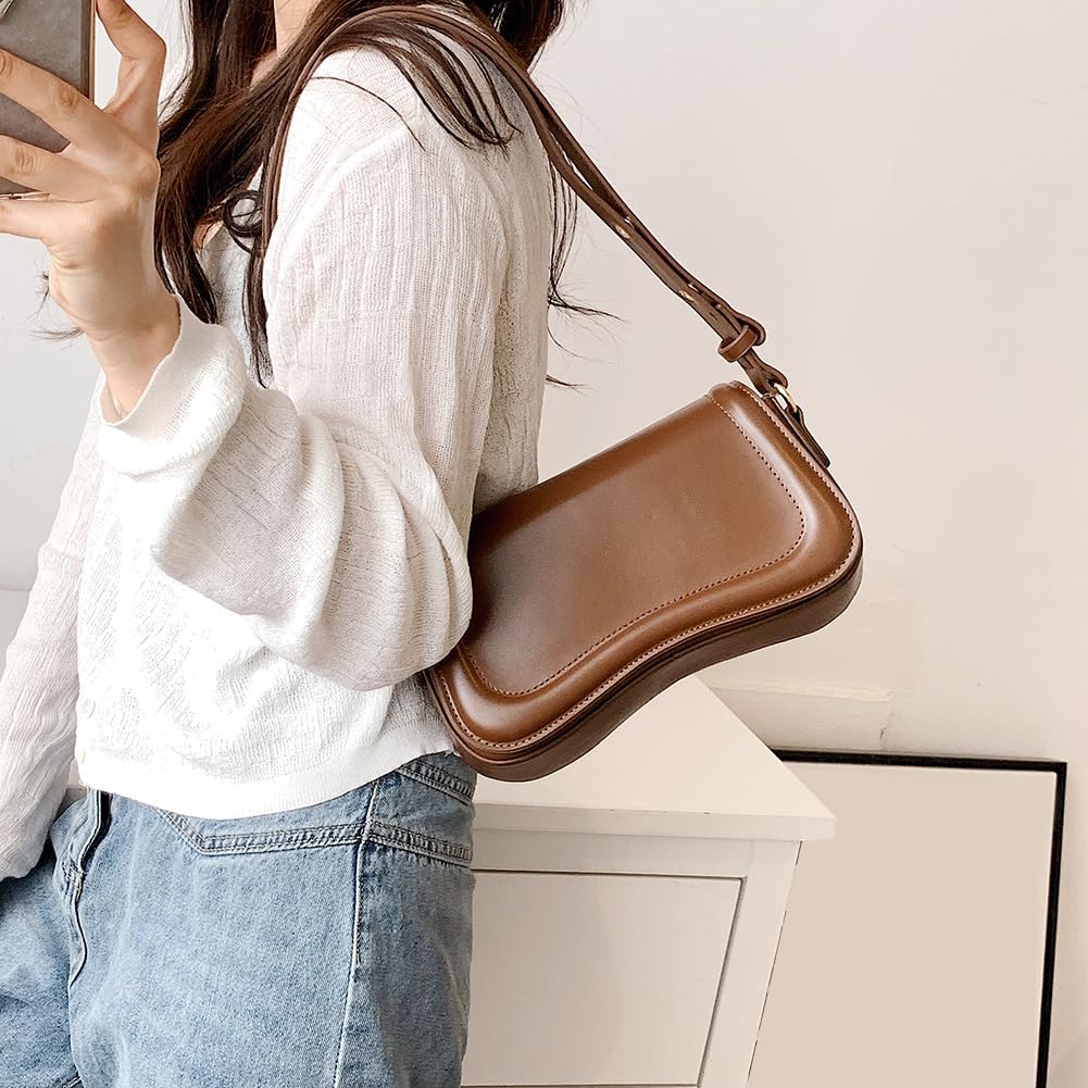 Dollcini Women's Shoulder Bag and Wallet – Faux Leather Crossbody Bag