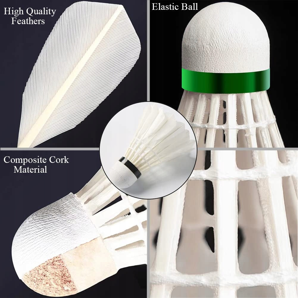 Dollcini Badminton Set – Premium and Standard, 12 pcs Package