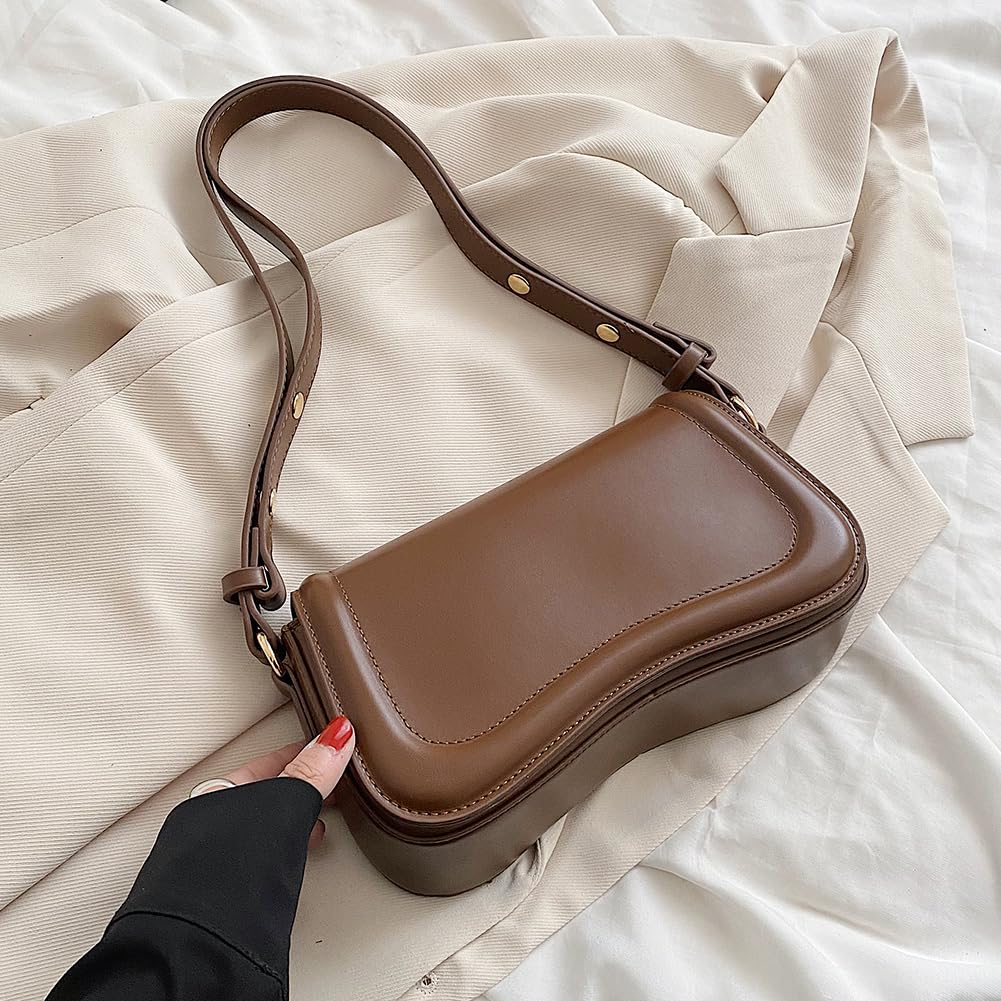 Dollcini Women's Shoulder Bag and Wallet – Faux Leather Crossbody Bag