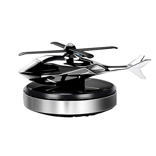 Dollcini, Helikopter formájú napelemes autóillatosító – forgó aromadiffúzor (ezüst)