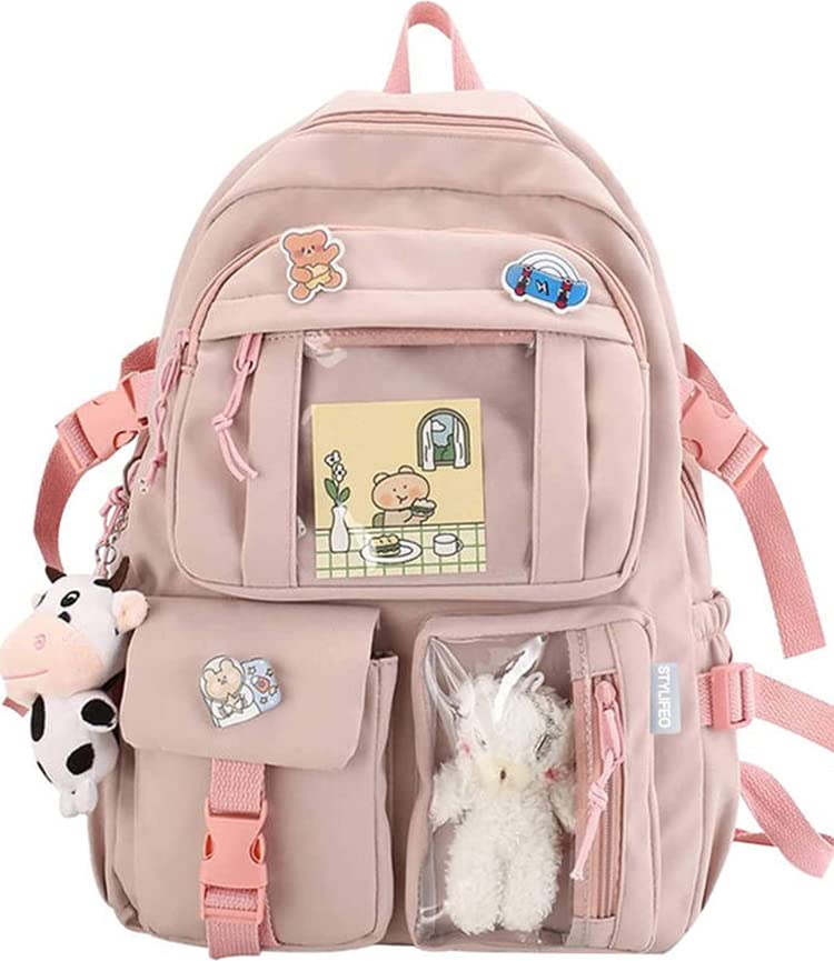 Dollcini Elegáns Iskolatáska Fiúknak és Lányoknak – Laptop Hátizsák Praktikus Rekeszekkel
