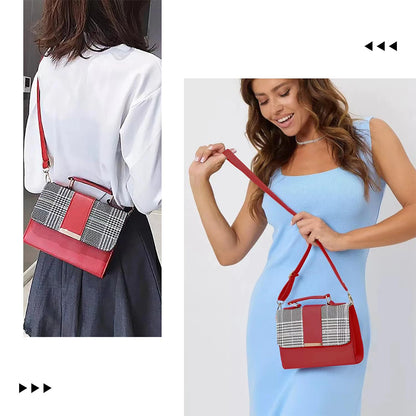 Dollcini Geantă Elegantă de Damă – Geantă Compactă de Curier din Piele Ecologică