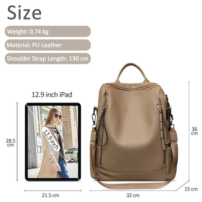 Dollcini Rucsac Elegant pentru Femei – Nylon rezistent la apă sau piele ecologică