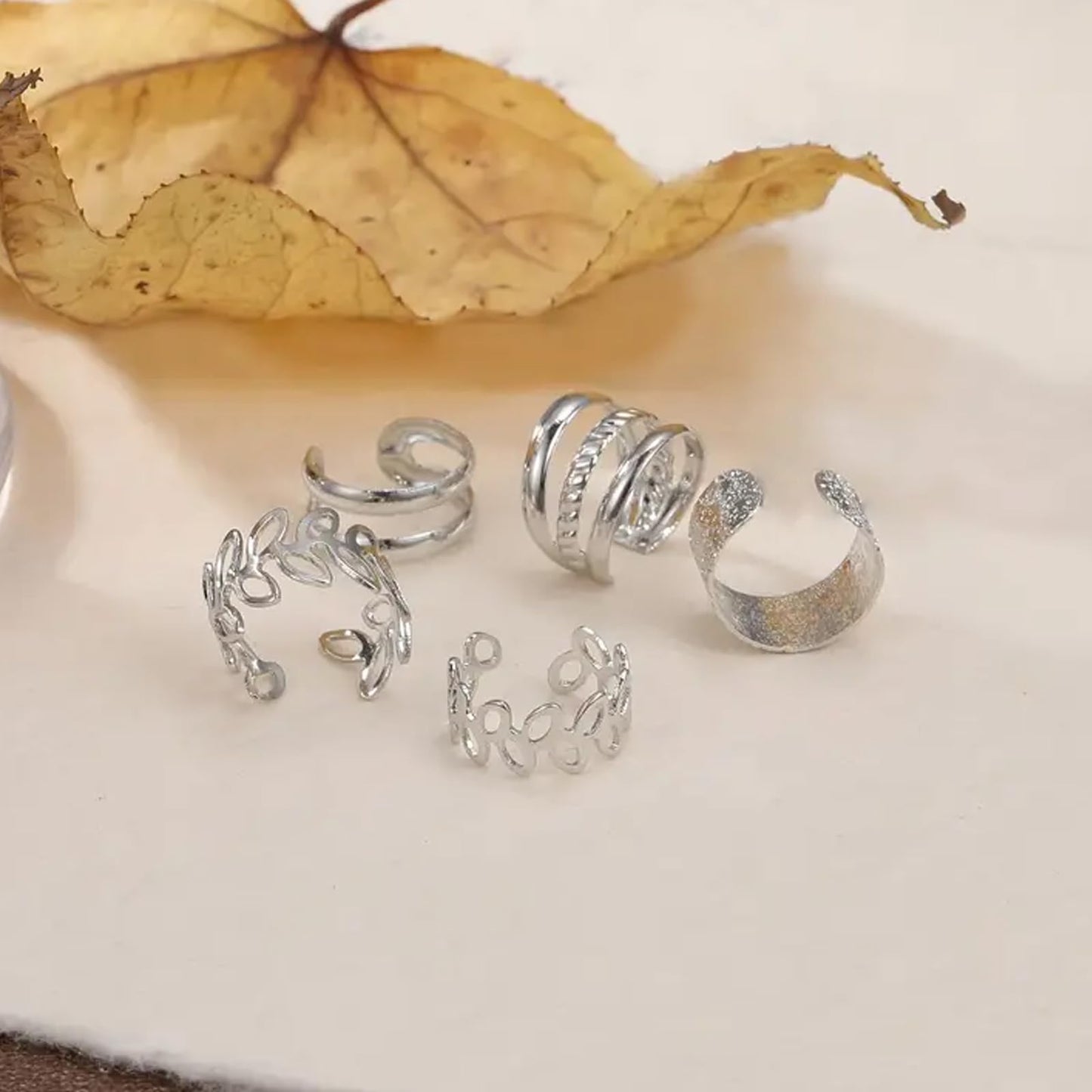 Dollcini 33-Piece Jewelry Set - Elegant Earrings and Rings