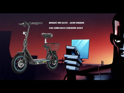 Bogist M5 Elite Electric Scooter 500W – 40 km/h, 45 km Range, 14″ Wheels