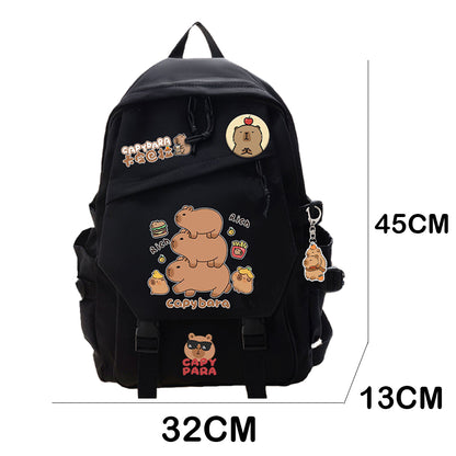 Dollcini Elegant Geantă Unisex pentru Școală – Rucsac Negru la Modă