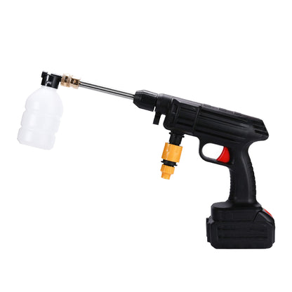 Dollcini Cordless High-Pressure Washer Set – 40 Bar, 400W, Black