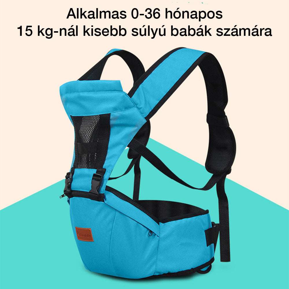 Dollcini, marsupiu ergonomic pentru bebeluși, cu poziții multiple, All In One, 15 kg