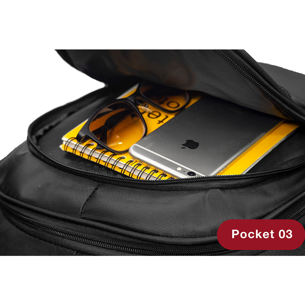 Dollcini MetroTech Unisex Laptop Backpack – Travel Backpack for 17" Laptop, 7 Variants