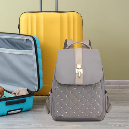 Dollcini Mini rucsac de damă cu model marmorat – rezistent la apă, ușor, pentru oraș