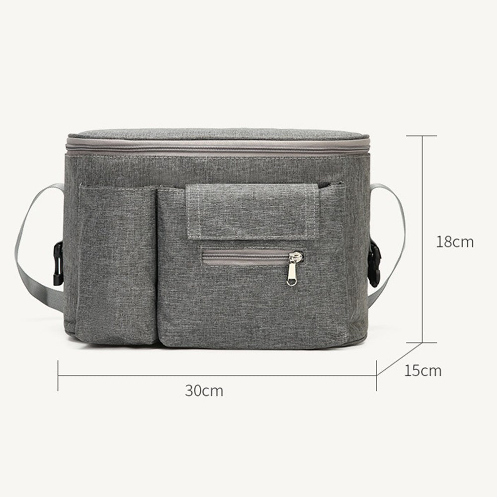 Dollcini Universal Stroller Bag – Diaper Storage Organizer