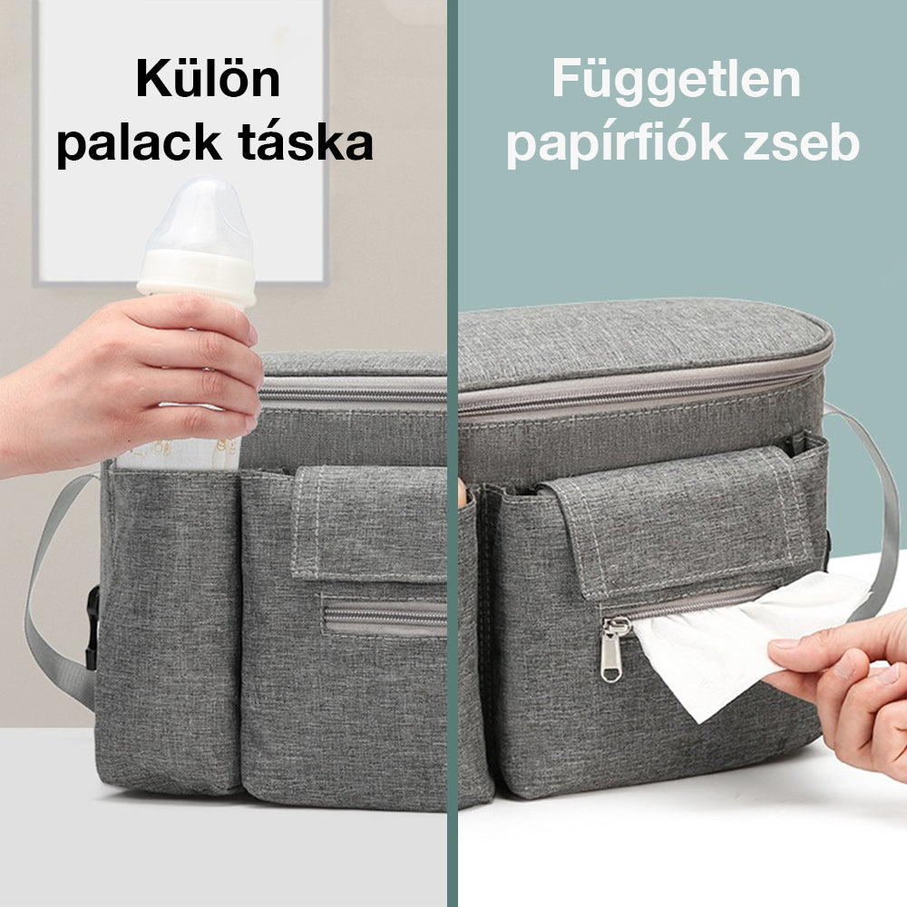 Dollcini Universal Stroller Bag – Diaper Storage Organizer