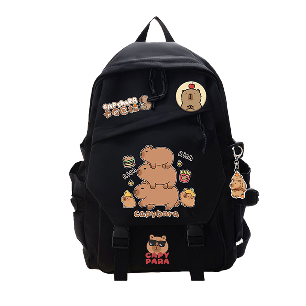 Dollcini Elegant Geantă Unisex pentru Școală – Rucsac Negru la Modă