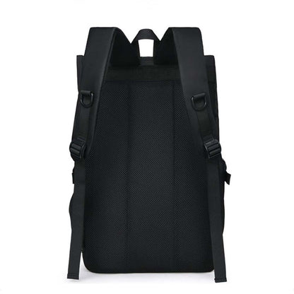Rucsac de laptop unisex impermeabil Dollcini – din material Oxford, cu mai multe compartimente, ușor și rezistent