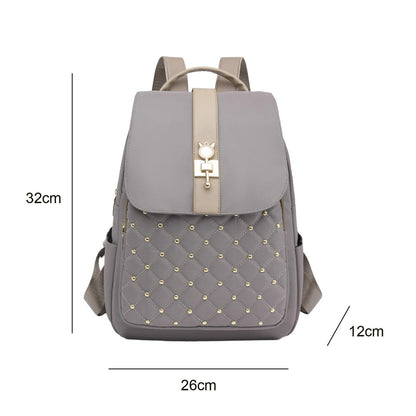 Dollcini Mini rucsac de damă cu model marmorat – rezistent la apă, ușor, pentru oraș
