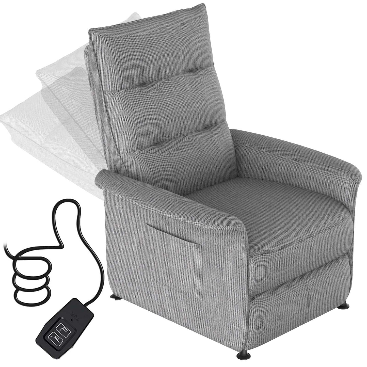 Fotol relaxant electric Dollcini Otthon – cu funcție de ridicare