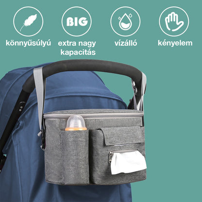 Dollcini Universal Stroller Bag – Diaper Storage Organizer