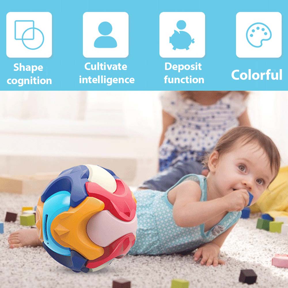 Dollcini Skill Development Puzzle Ball – Toy from 3 Years Old
