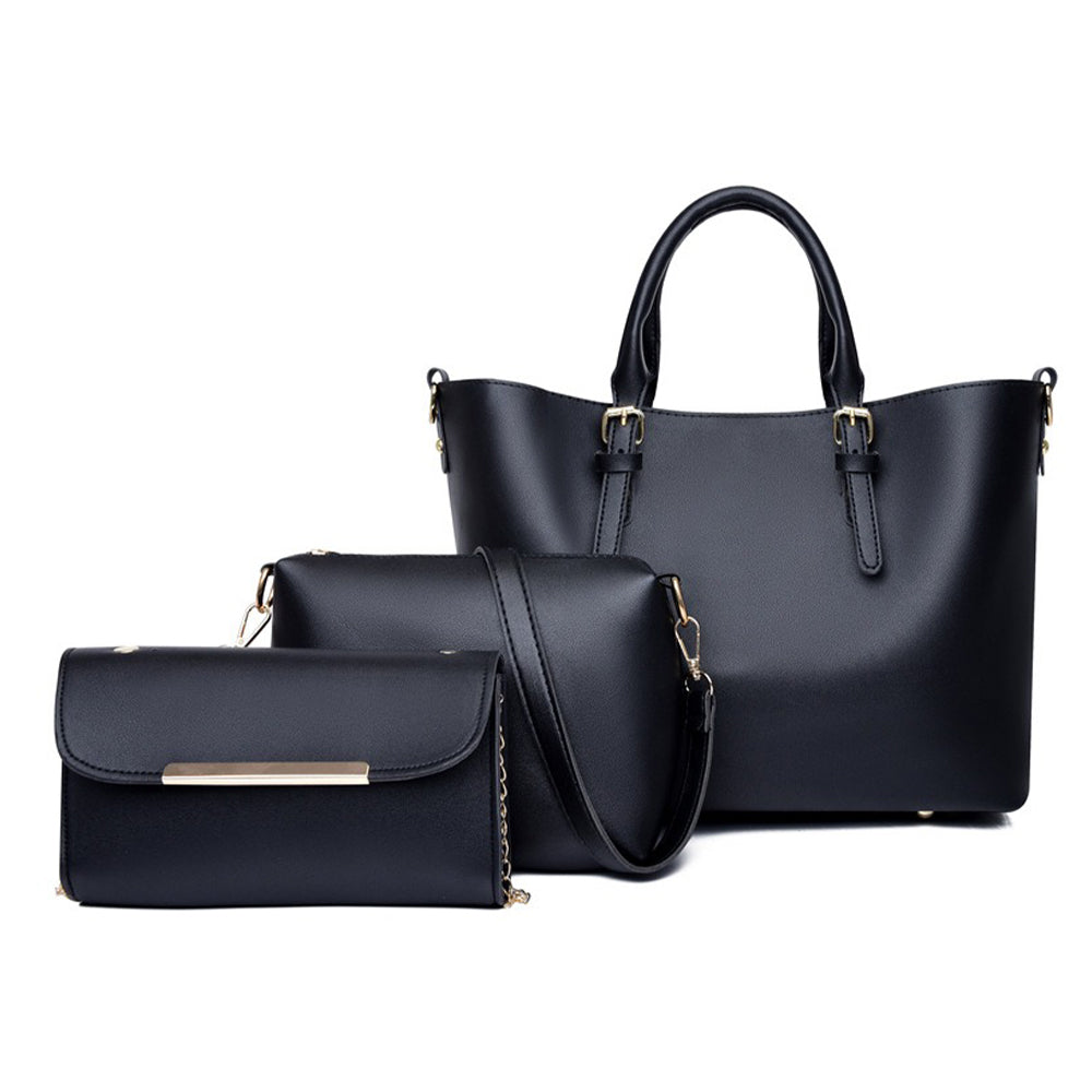 Dollcini Elegáns Női Kézitáska – 3 Részes Műbőr Szett