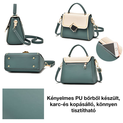 Dollcini Elegantna ženska torbica – kompaktna umetno usnje, nastavljiva naramnica