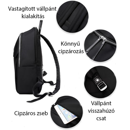 Dollcini Rucsac Laptop pentru Femei pentru Laptop de 14” – Rezistent la Apă și Ergonomic
